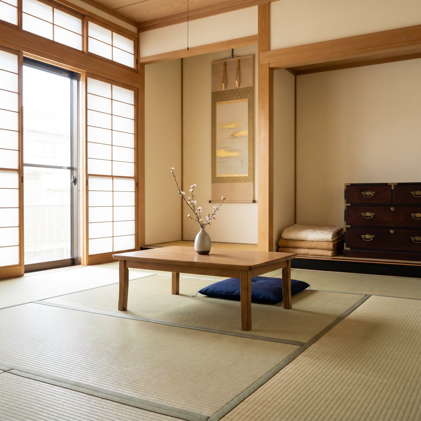 ごみ屋敷かたづけ後の整ったお部屋
